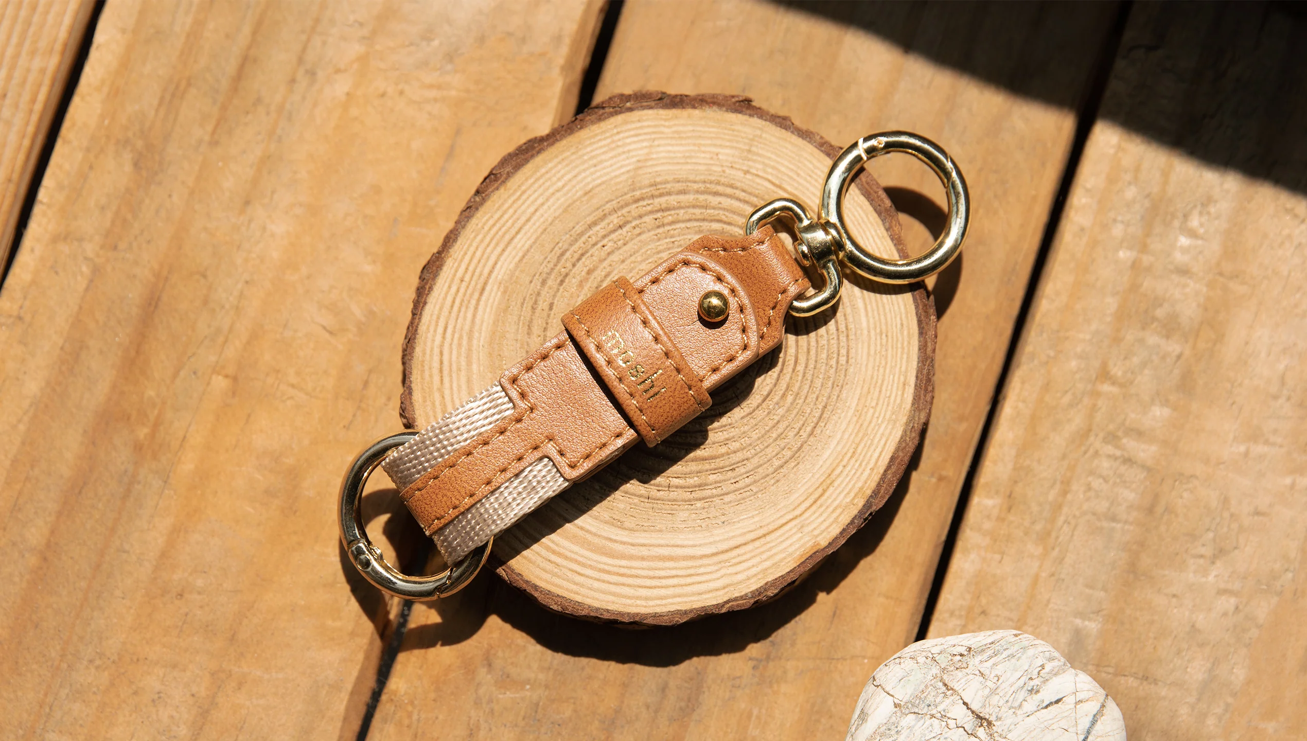Vegan Leather Key Ring - Image 11