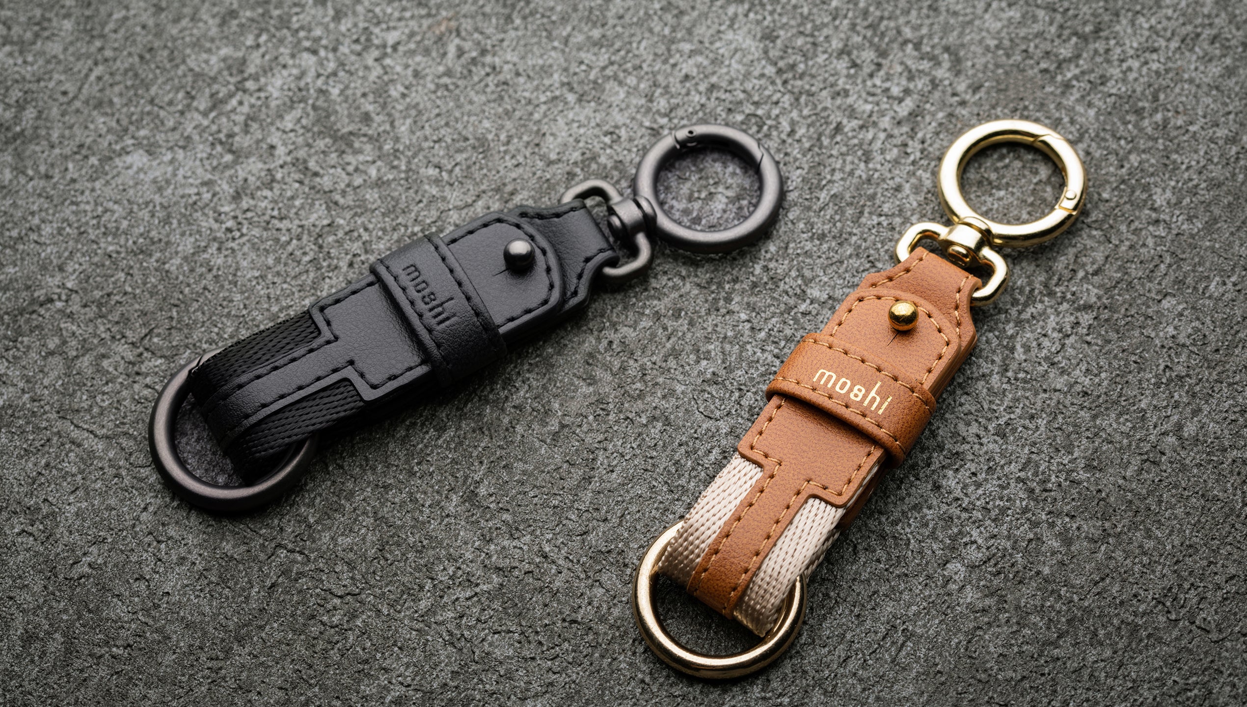 Vegan Leather Key Ring - Image 4