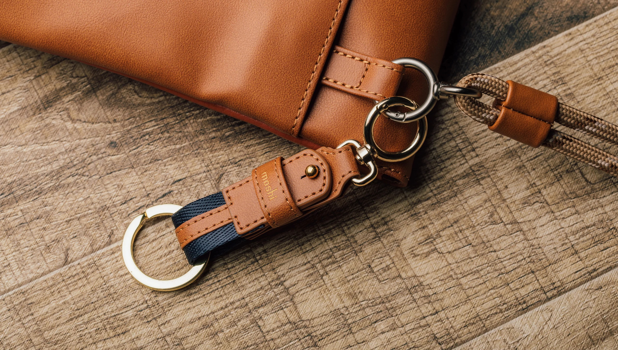 Vegan Leather Key Ring - Image 7