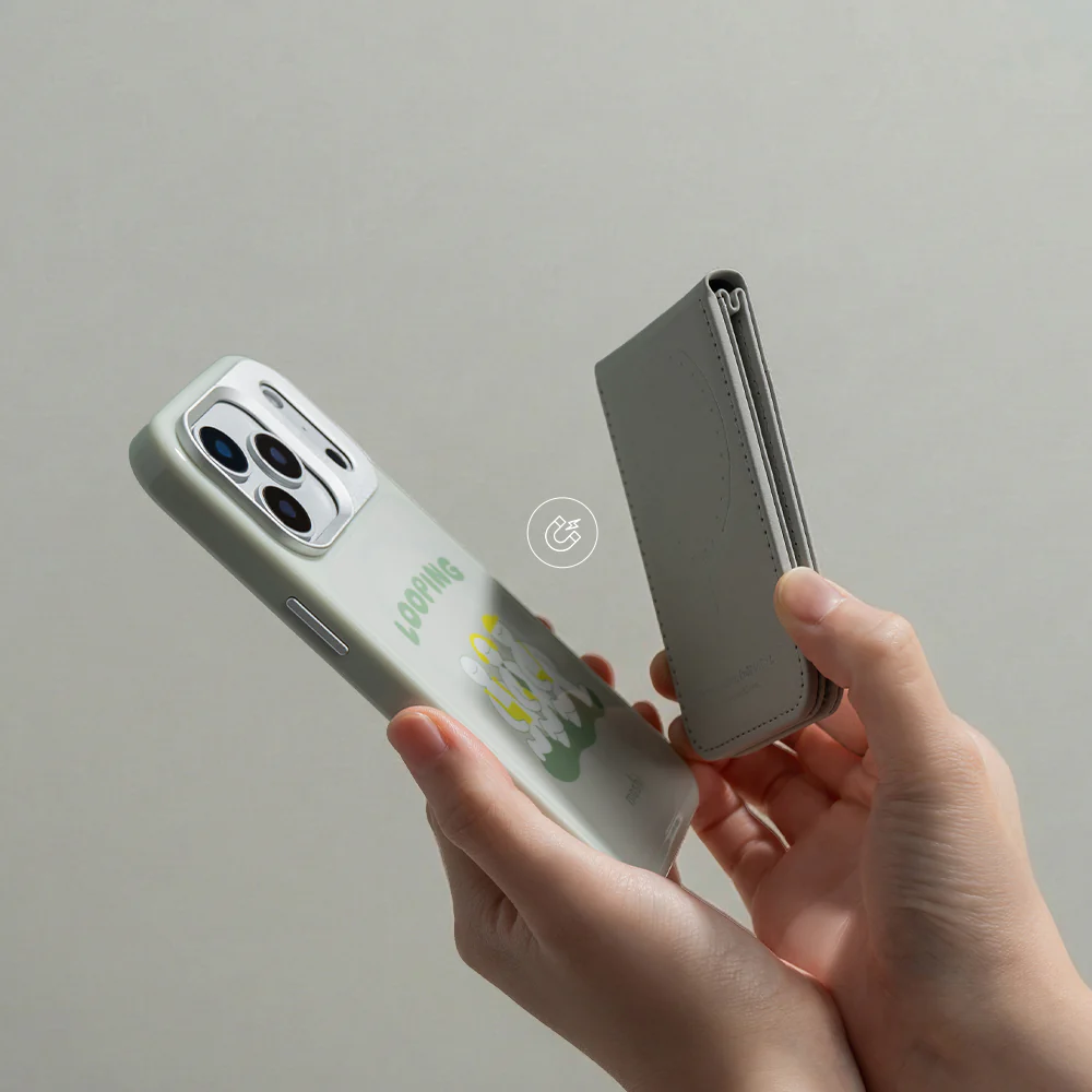 Magnetic Mirror Wallet Stand - Image 3