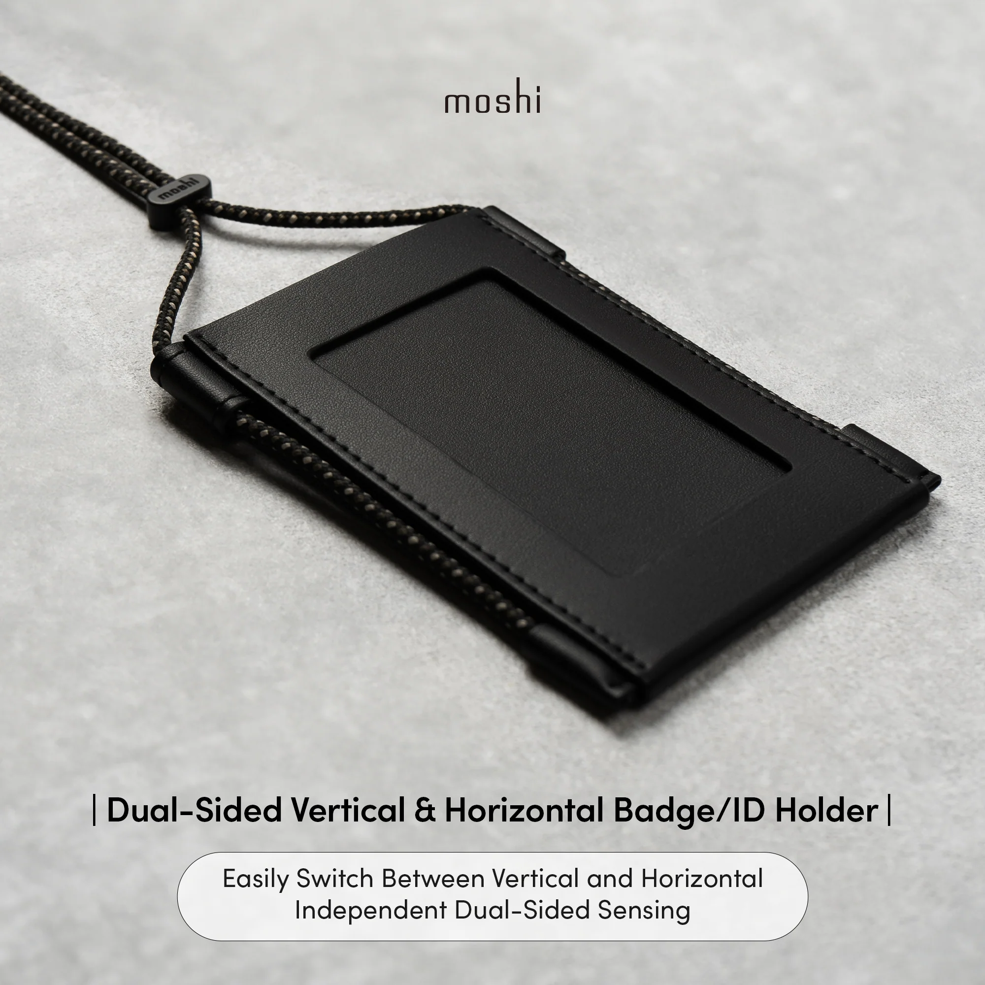 Dual-Sided Vertical & Horizontal Badge/ID Holder - Image 5