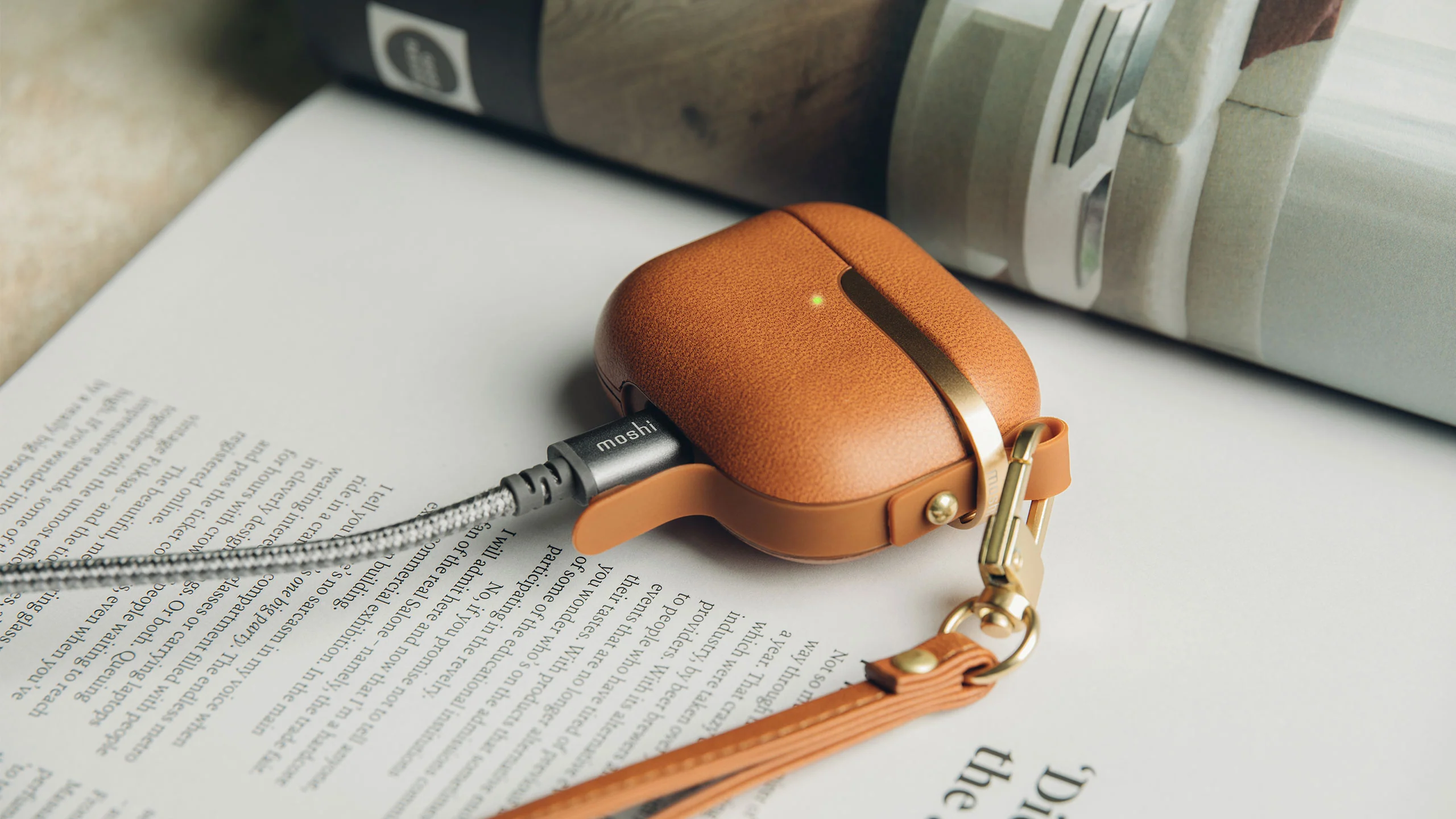 Pebbo Luxe Vegan Leather Protective Case for AirPods - Image 11