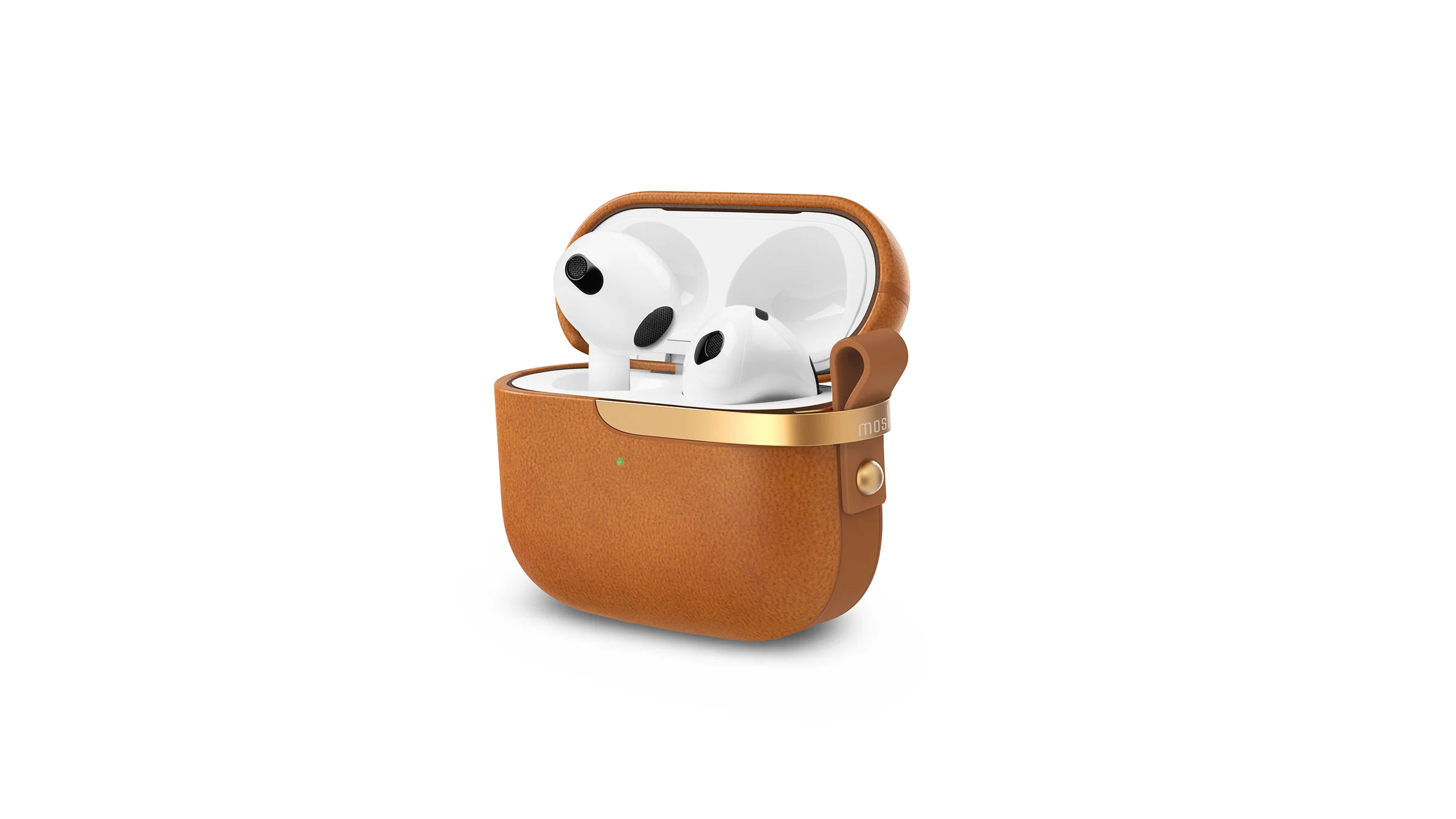 Pebbo Luxe Vegan Leather Protective Case for AirPods - Image 9